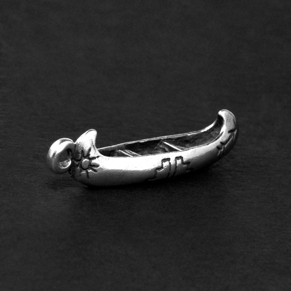 Retired James Avery Canoe Charm